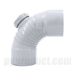 87.5° Swept Bend With Threaded Cap (DS)
