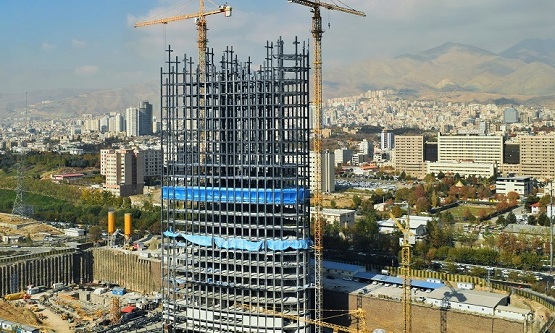 لوله های برقی نسوز پلیمر گلپایگان (PG)  با قابلیت خم سرد در ساختمان مرکزی شرکت مخابرات ایران